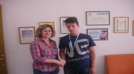 Αθλητική διάκριση μαθητή 3ου Γυμνασίου Γιαννιτσών στην Κωπηλασία